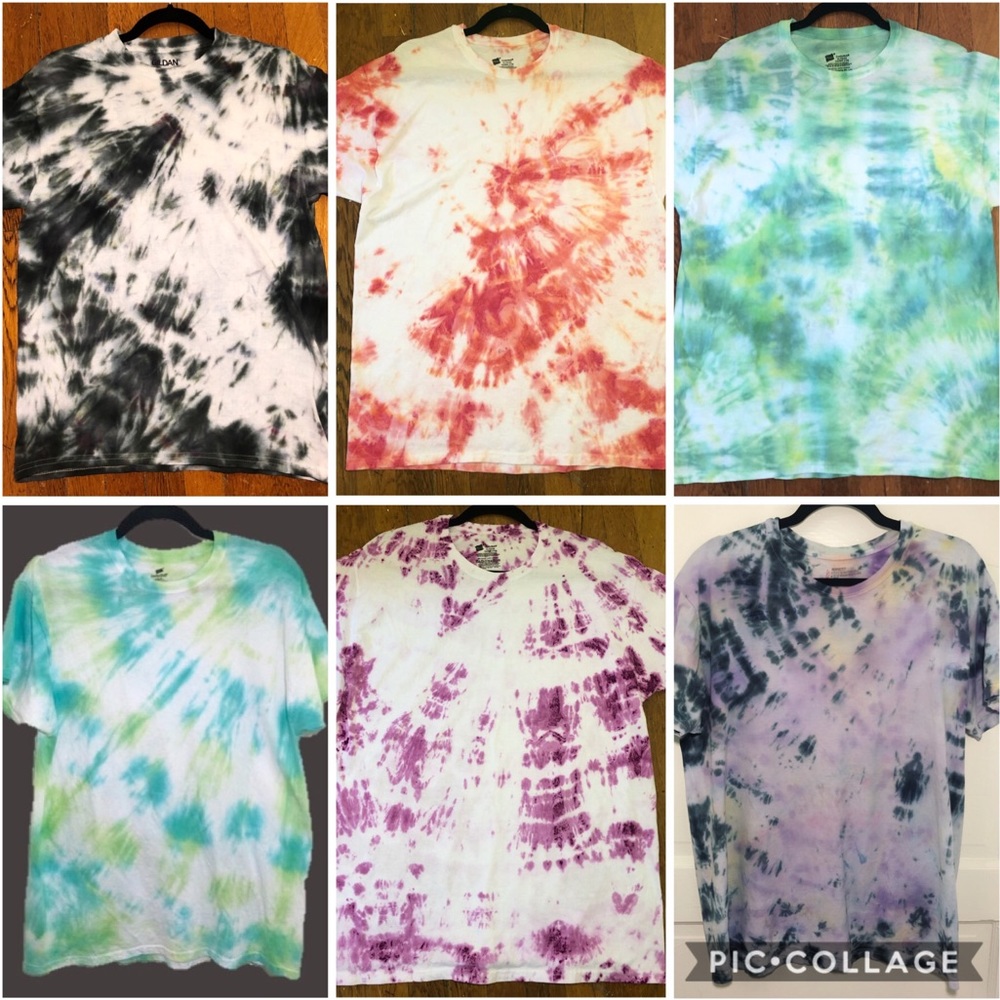 Custom Tie Dye T-shirt - Picture 3 of 8